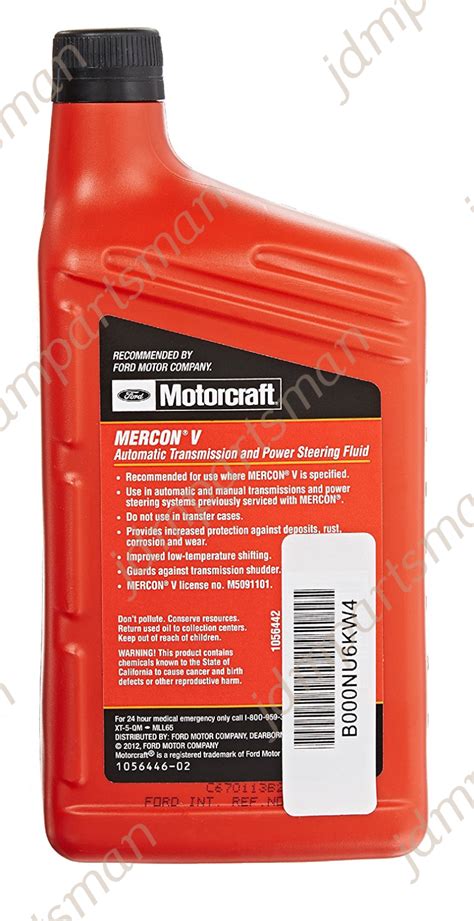 mercon 5 power steering fluid